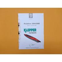 Klepper Preisliste 2004-2005