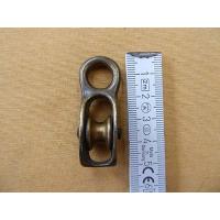 Einscheibenblock Messing