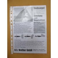 Klepper Segelaufbauanleitung/Schule Freewind