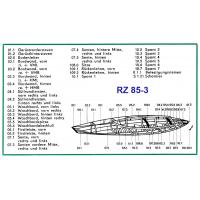 RZ 85-3 - Gerüstzeichnung